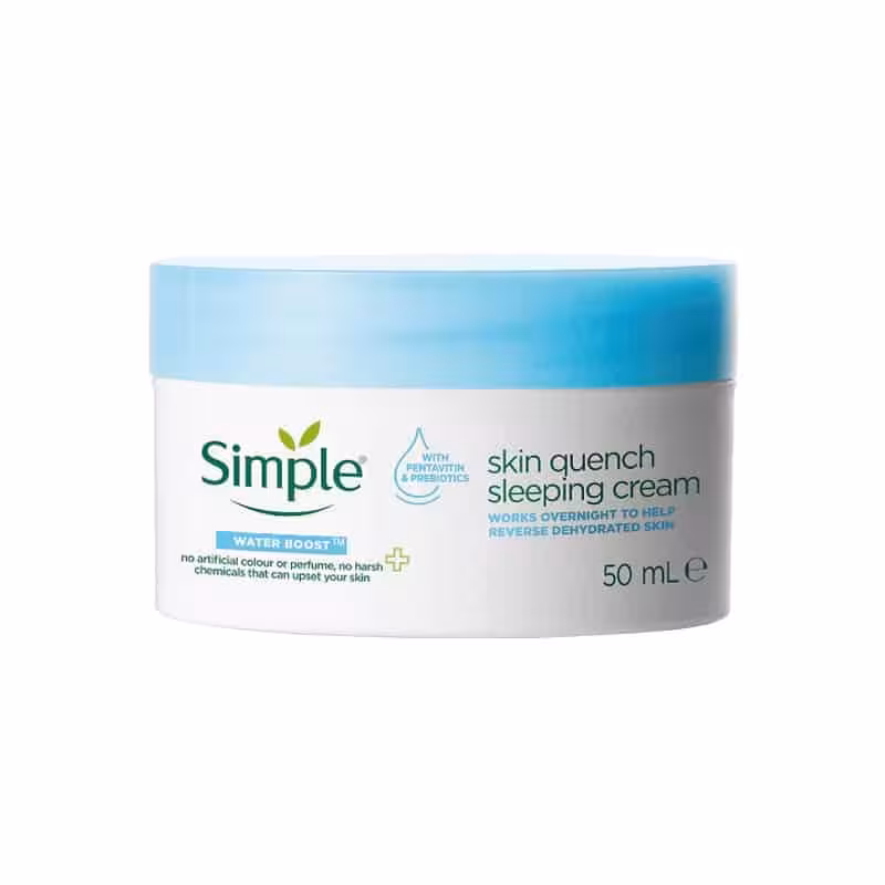 کرم شب آبرسان سیمپل Simple مدل Water Boost حجم 50 میل