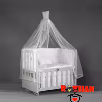 گهواره کنار مادرمستطیل چوبی ابعداد 90*60 دیوانکو Divanco