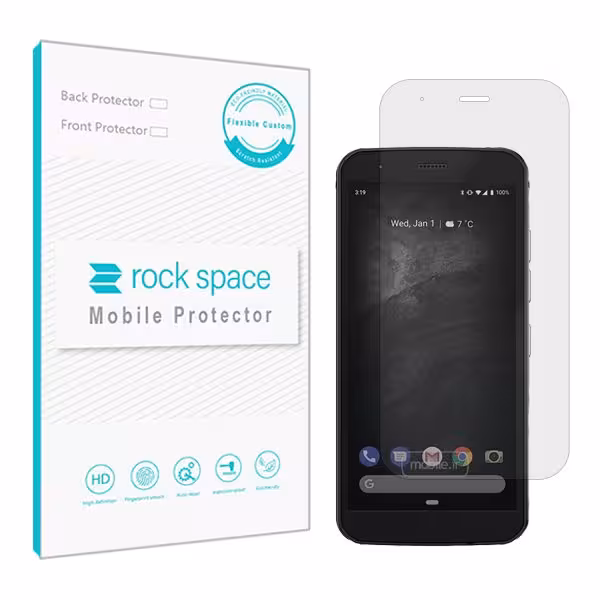 گلس کاترپیلار S52 مدل نانو هیدروژل شفاف برند راک اسپیس کد S