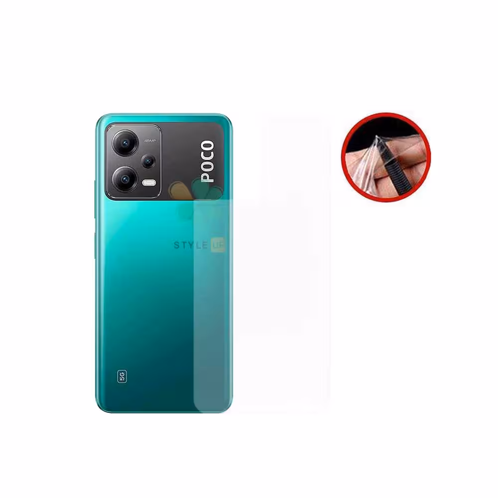 برچسب محافظ نانو پشت گوشی شیائومی Xiaomi Poco X5
