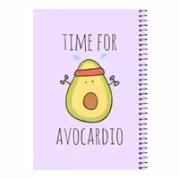 دفتر مشق 80 برگ اس جی طرح آووکادو