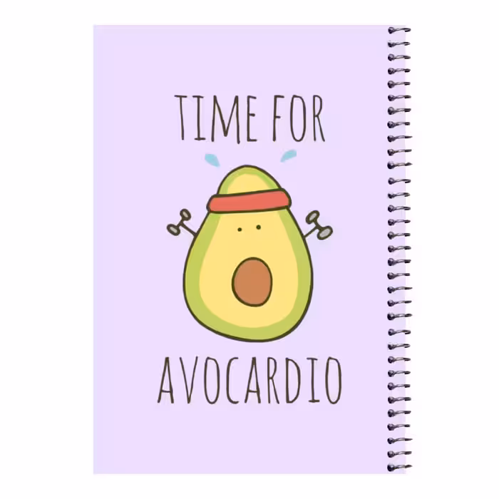 دفتر مشق 80 برگ اس جی طرح آووکادو