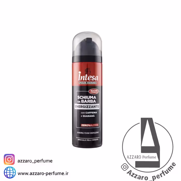فوم اصلاح مردانه اینتسا مدل انرژی حجم 300 میل