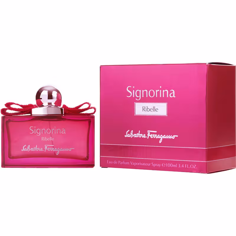 ادوپرفیوم زنانه سالواتوره فراگامو مدل سیگنورینا ریبل Signorina Ribelle حجم 100 میلی لیتر | salvatore ferragamo Signorina Ribelle 100 ml