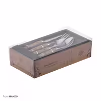 سرویس قاشق و چنگال 24 پارچه بامبوم مدل Matia