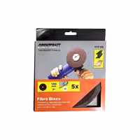 ورق سنباده دیسکی اورینت کرافت مدل P36 قطر 180 میلی متر orientcraft