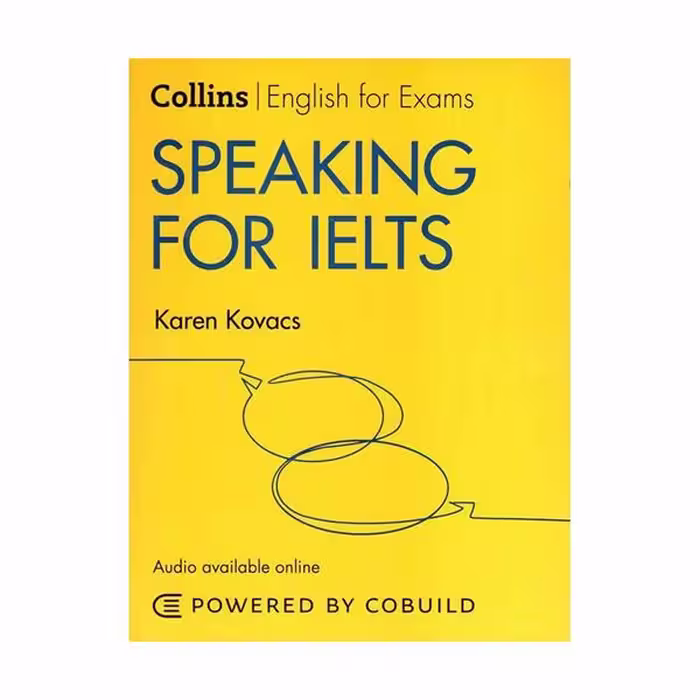 کتاب Collins Speaking for IELTS ویرایش دوم، قطع رحلی بزرگ، چاپ رنگی، انتشارات جنگل