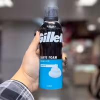 فوم اصلاح ژیلت پوست های حساس ابی ژیلت GILLETTE