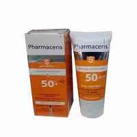 کرم ضدآفتاب بدون رنگ فارماسریز  مدل pharmaceris 50