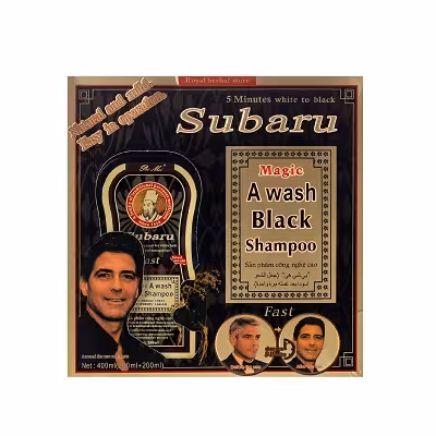 شامپو رنگ مو سوبارو Subaru بسته 2 عددی