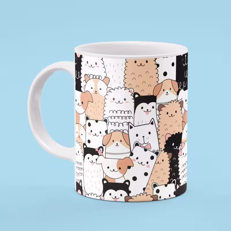 ماگ سرامیکی طرح گربه های فانتزی