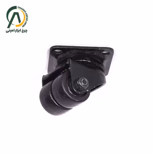 چرخ پلی آمید کوبوی دوقلو گردان قطر 40 میلی متر