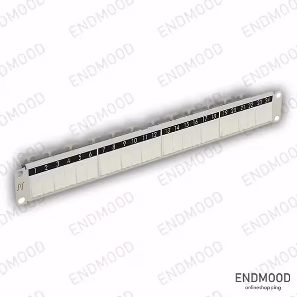 پچ پنل نگزنس 24 پورت بدون کیستون Patch Panels Nexans N521.661