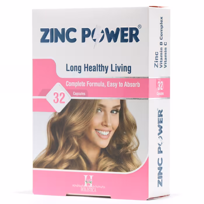 کپسول زینک پاور هولیستیکا 32 عددی