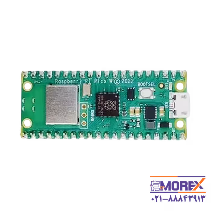 برد رزبری پای | RASPBERRY PI مدل PICO W Headers