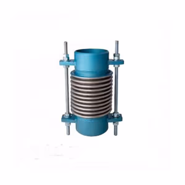 لرزه گیر آکاردئونی جوشی تمام استیل مهاردار سایز 5 اینچ ارتعاشات صنعتی ایران