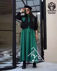 کت سارافون سحر ناز کرپ اسکاچی
