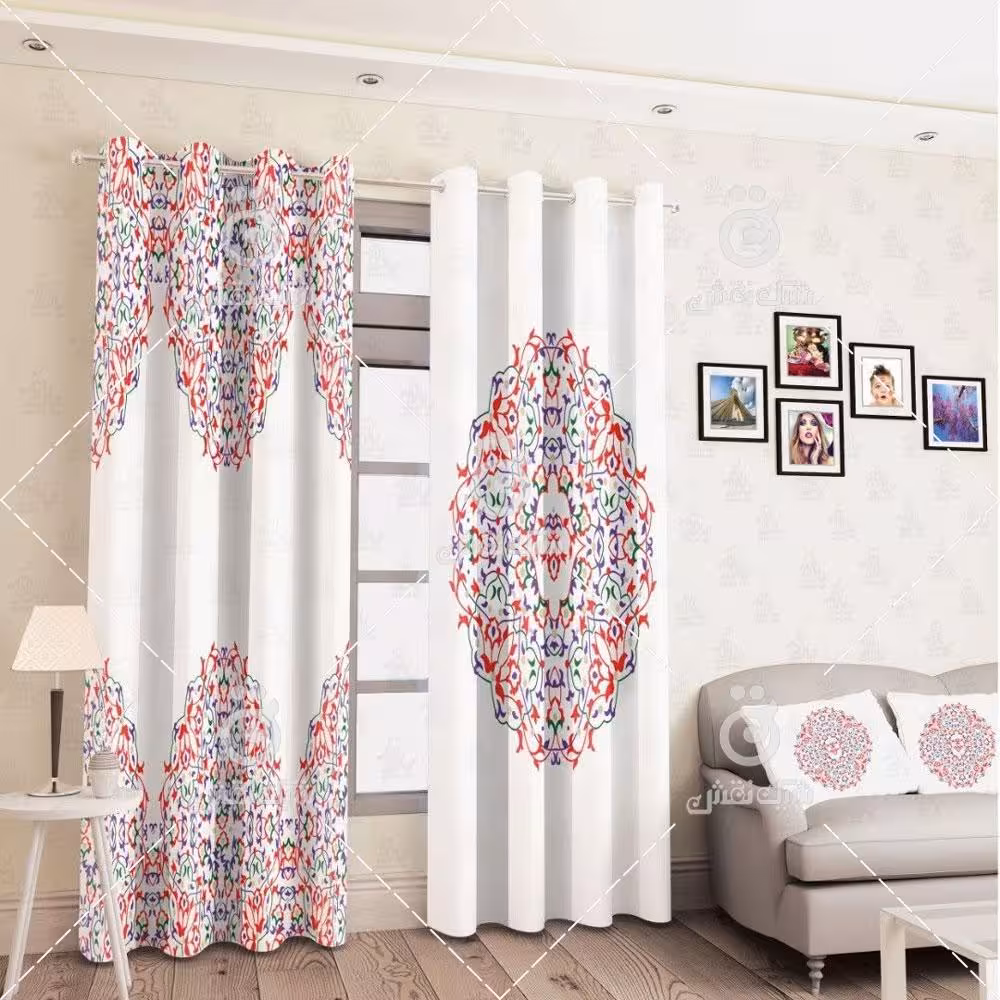 پرده پانچی کد 1096 (طرح سنتی)