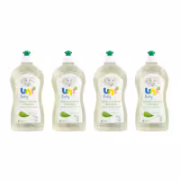 شوینده شیشه شیر کودک یونی مدل  U2008429.4 حجم 500 میلی لیتر بسته 4 عددی