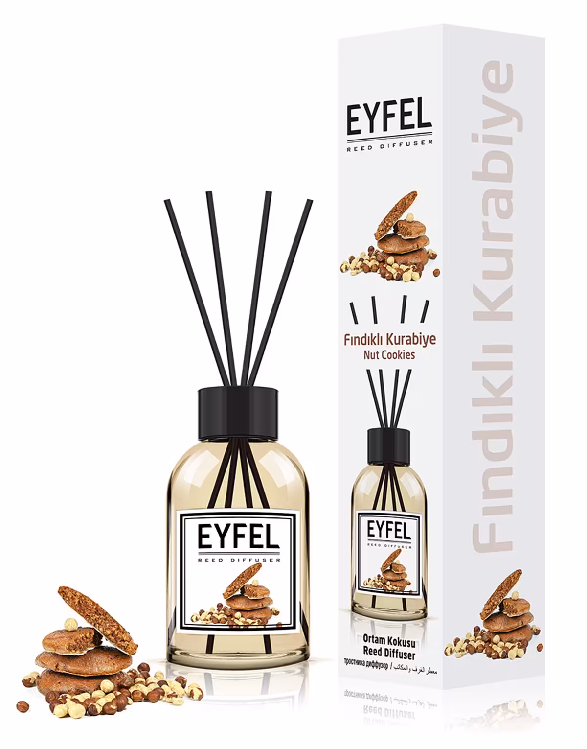 خوشبوکننده هوا ایفل رایحه کوکی آجیل