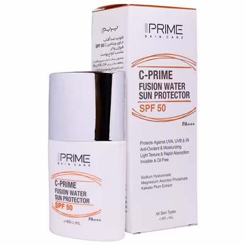 فلوئید ضدآفتاب SPF50 فیوژن واتر پریم