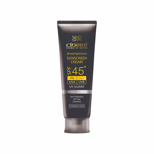 کرم ضد آفتاب آقایان سینره با  SPF45
