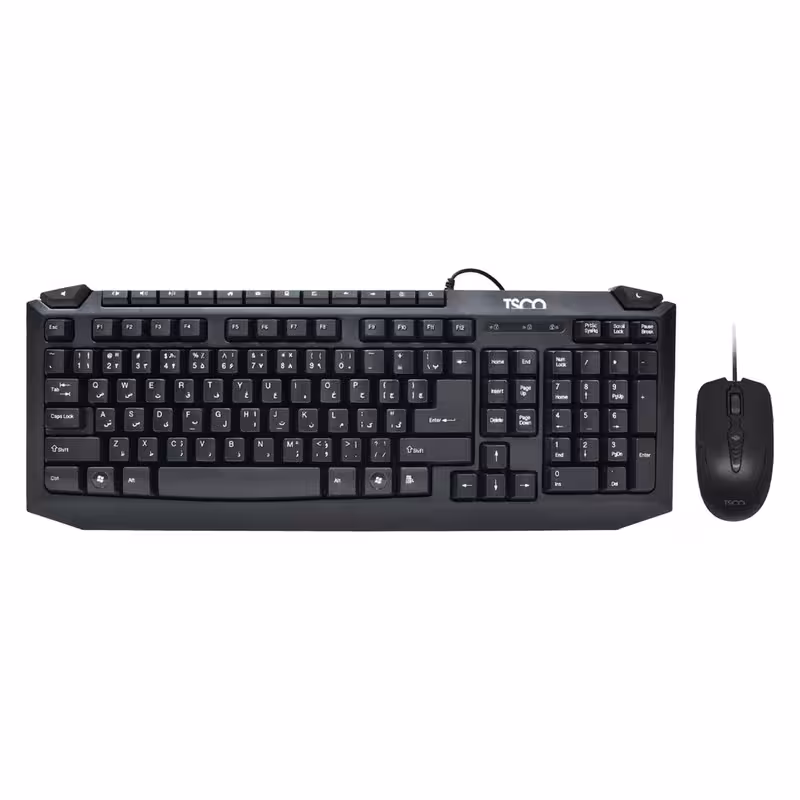 کیبورد و ماوس تسکو مدل TKM 8054N، سوییچ ممبران، Full-Size | کالا مکس