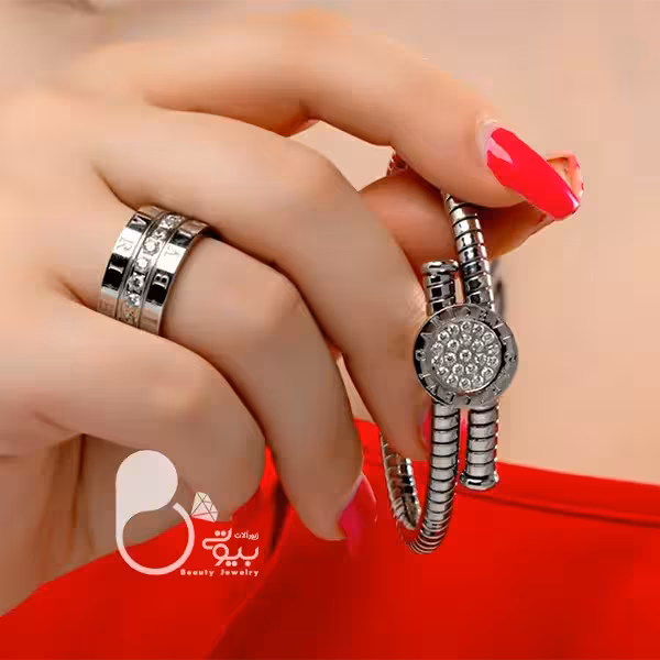 ست انگشتر و دستبند بولگاری