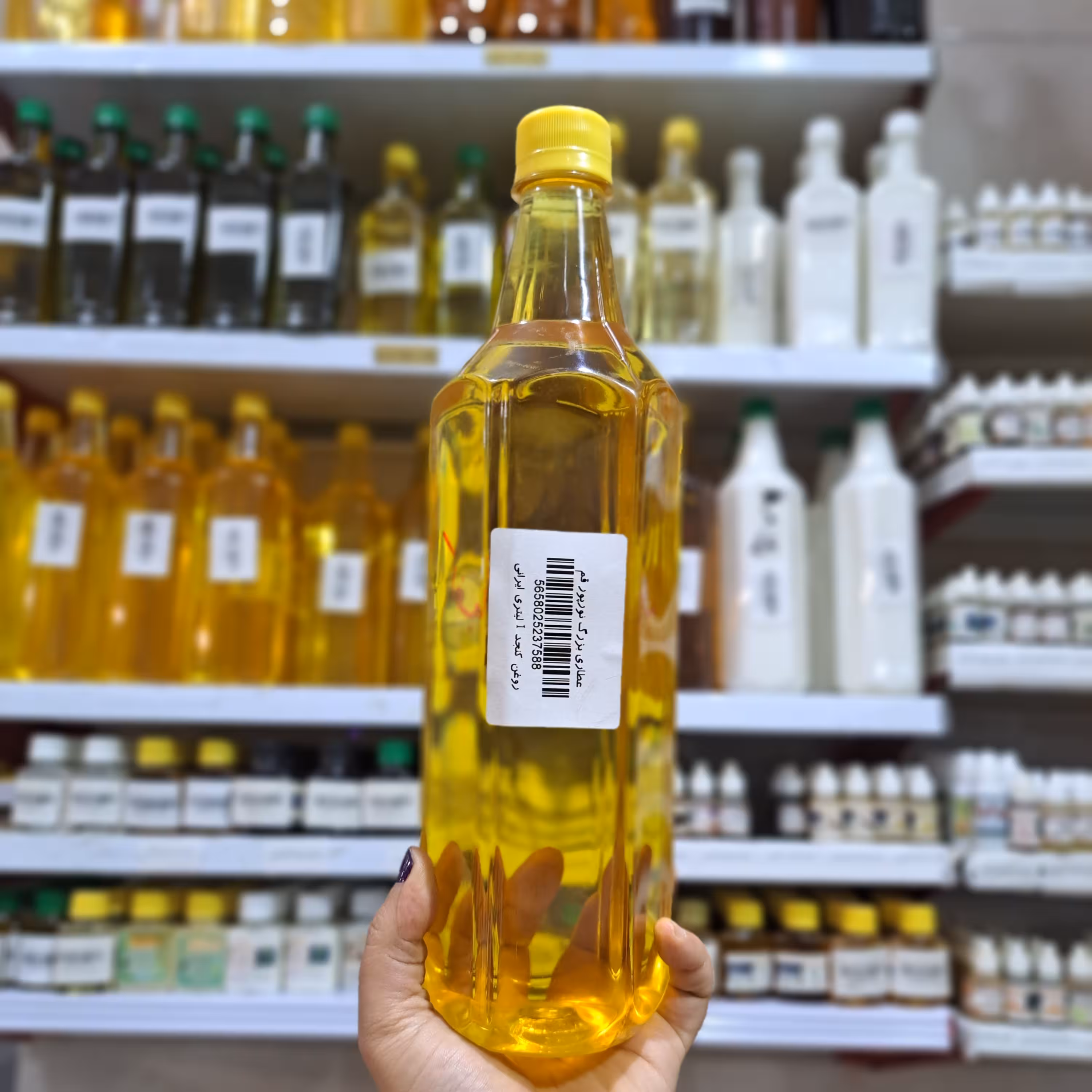 روغن کنجد ایرانی یک لیتری