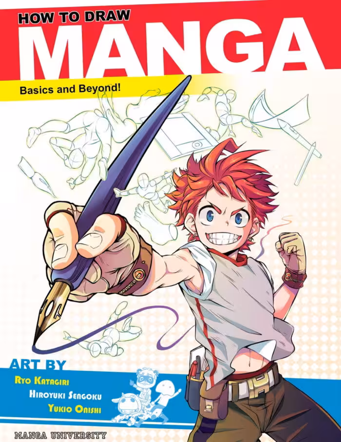 آموزش طراحی مانگا و انیمه pdf مبانی و فراتر از آن (زبان اصلی)