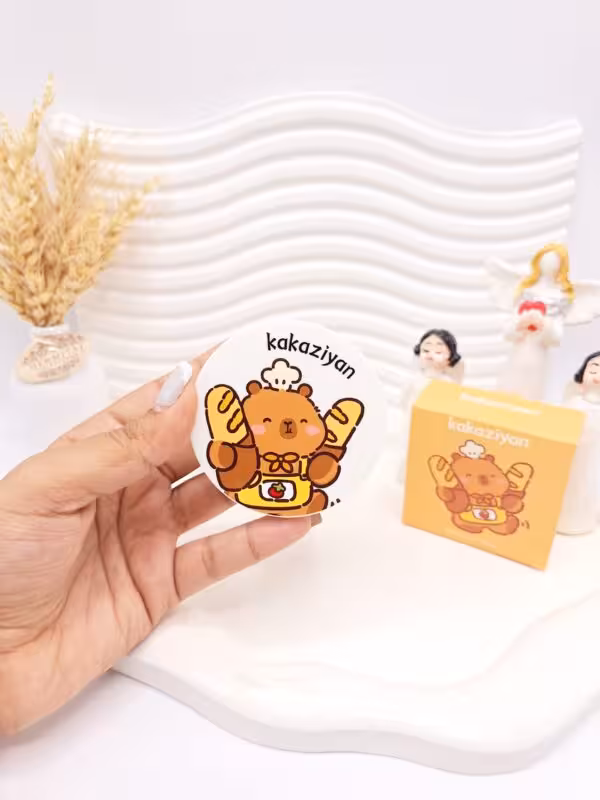 پودر فیکس خرس خوشحال kakaziyan کد 015-10 (کارتن زرد)