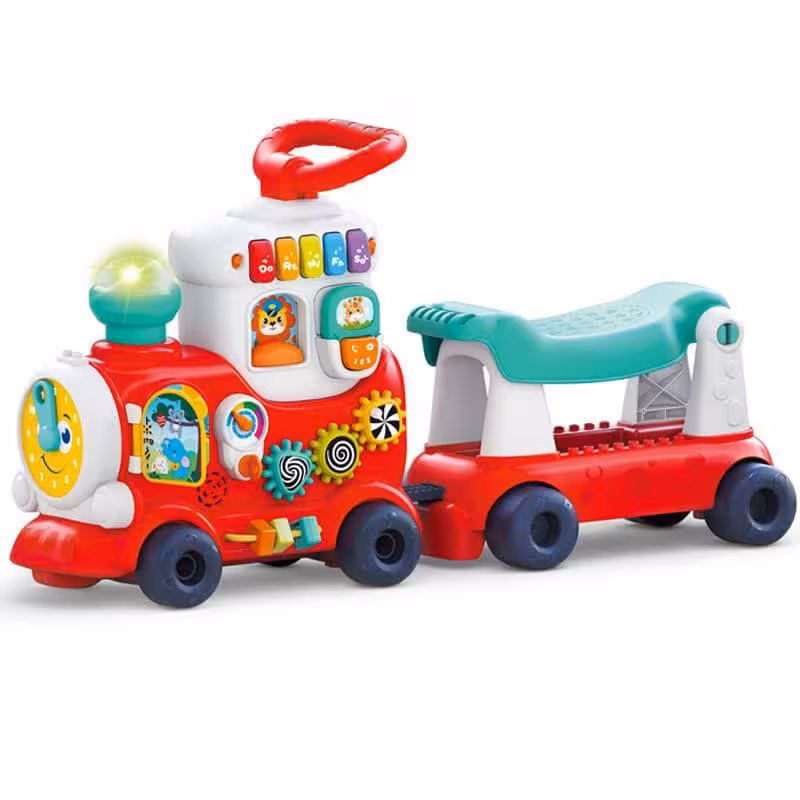 قطار 4 در 1 کودک هولی تویز Huile Toys
