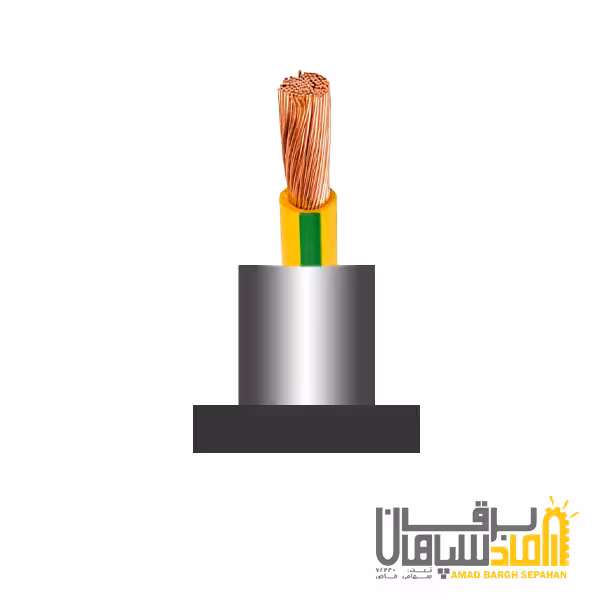 سیم افشان ارت مسی 1 در 25 هدایت الکتریک (یک متر)