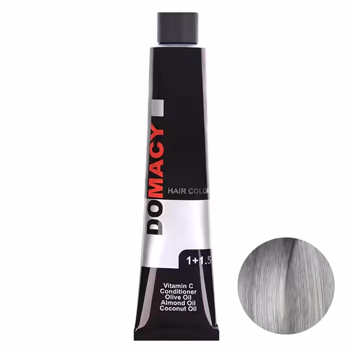 رنگ مو دوماسی سری لوکس مدل متالیک شماره 10.198 حجم 120 میلی لیتر رنگ متال