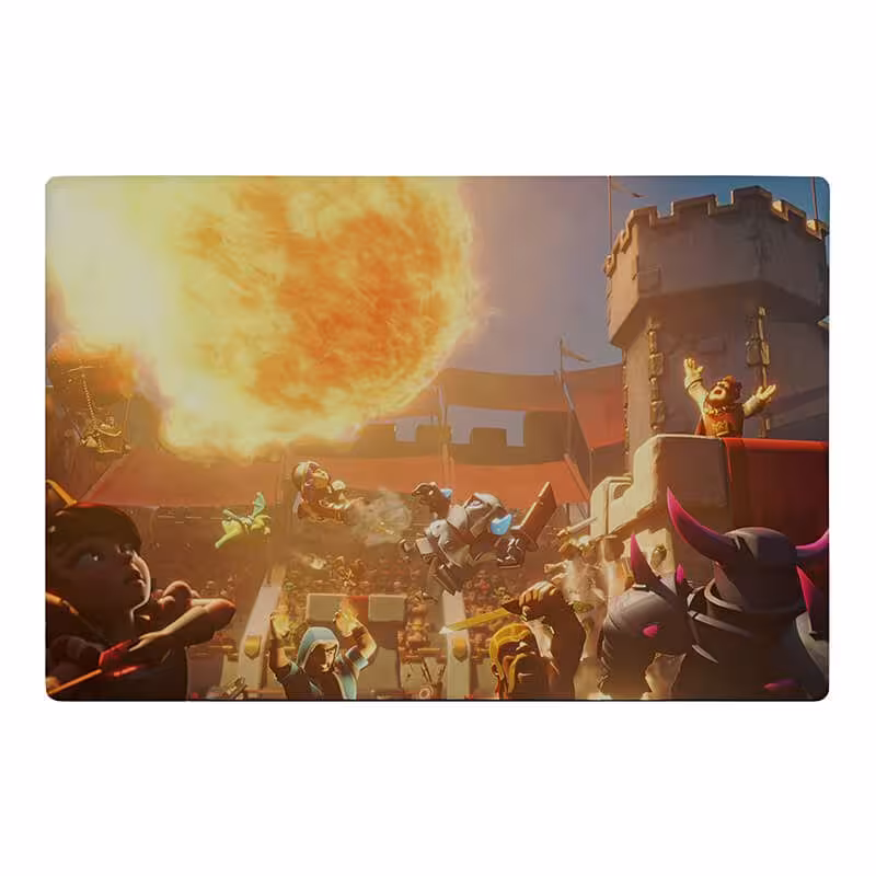 خرید و قیمت موس پد گیمینگ طرح clash royale کد 4191