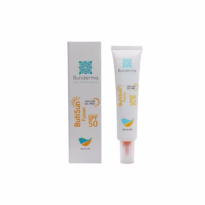 کرم ضد آفتاب بر پایه آب پوست چرب SPF50 بیوتی درما