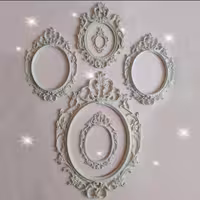 آینه ایکیا قاب آینه ایکیا مجموعه 6 عددی