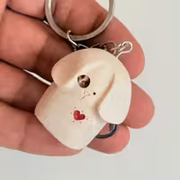 سرکلیدی سگ طرح دو