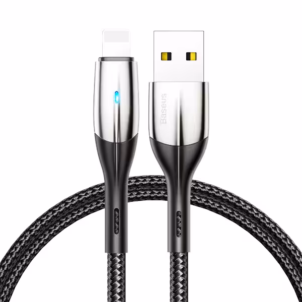 کابل تبدیل USB به لایتنینگ باسئوس مدل CALSP-C01 طول 2 متر
