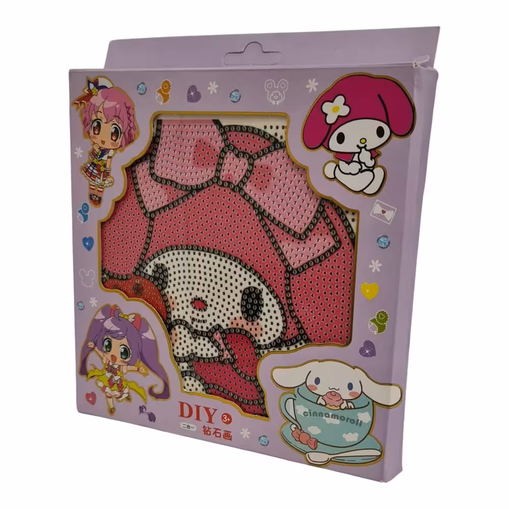 نقاشی الماسی تک جعبه سانریو خارجی 120