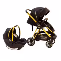 ست 2 تکه کالسکه و کریر بیبی استار مدل بیبی 6 baby star