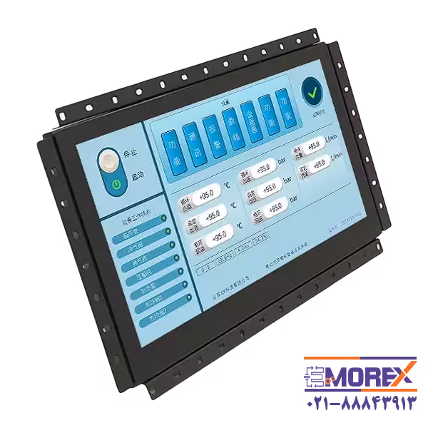مانیتور لمسی صنعتی خازنی سایز 13.3 اینچی مدل TRC133 با رزولوشن 1920*1080
