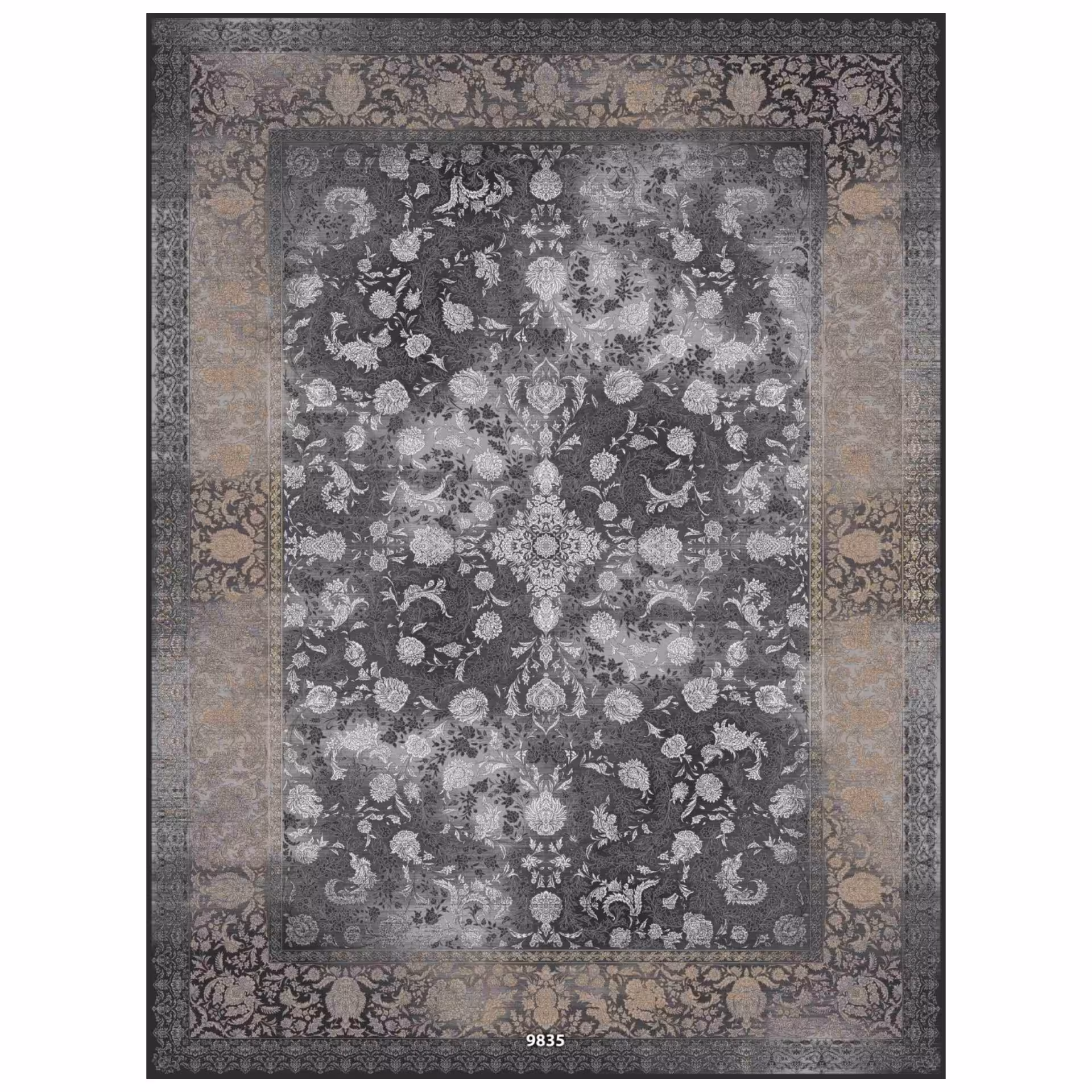 فرش وینتیج 6 متری 1200 شانه کد H9835