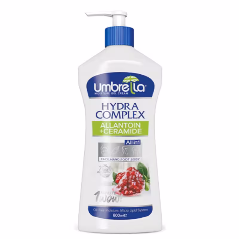 ژل کرم آبرسان آمبرلا حاوی عصاره انگور 600 میل