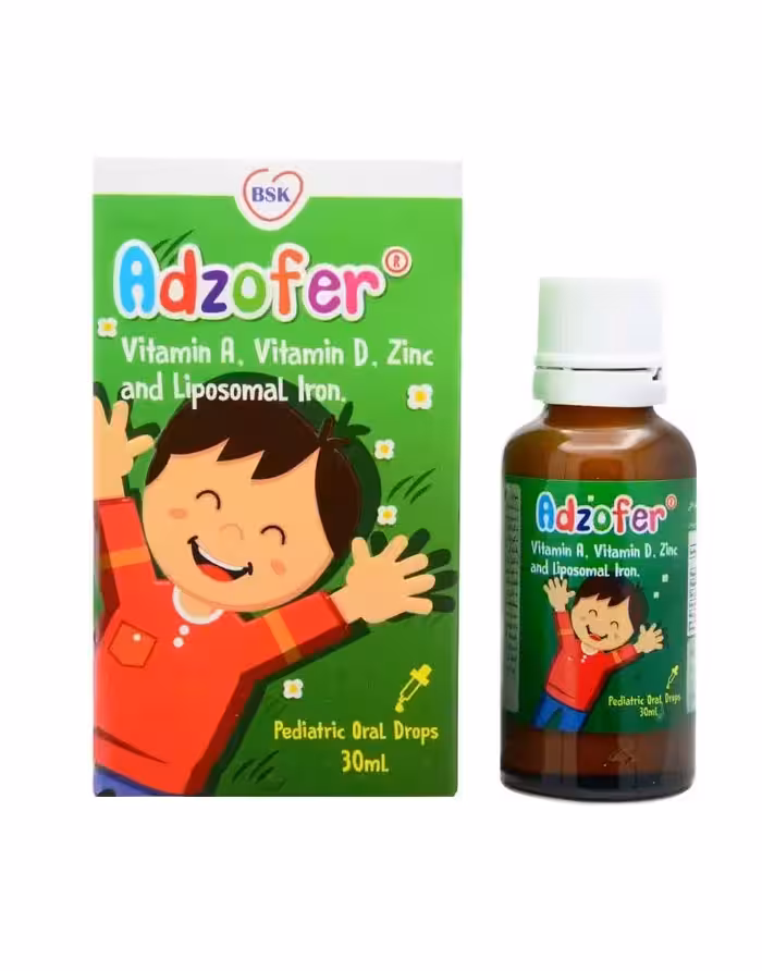 قطره آدزوفر بی اس کی 30 میلی لیتر