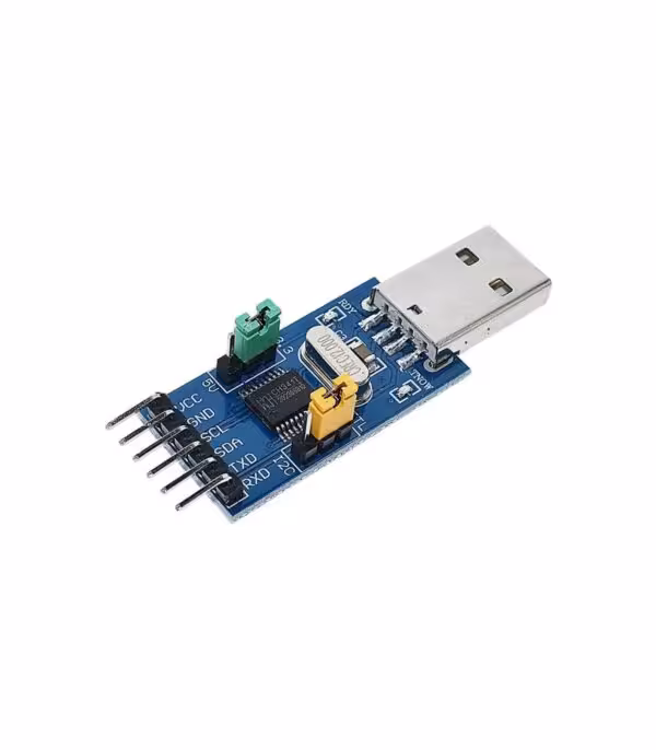 مبدل USB به I2C/UART با چیپ CH341T