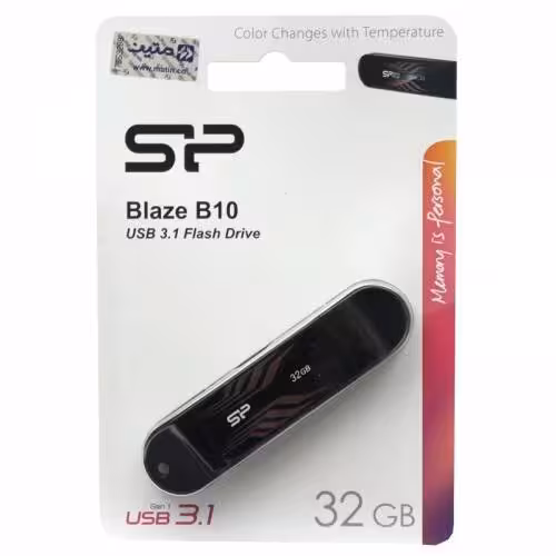 فلش 32 گیگ سیلیکون پاور Silicon Power Blaze B10 USB3.1