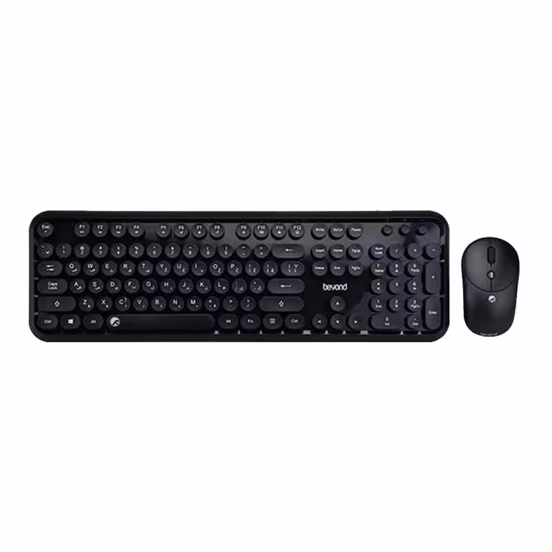 کیبورد و ماوس بی سیم بیاند مدل BMK-8101RF، سوییچ ممبران، Full-Size | کالا مکس
