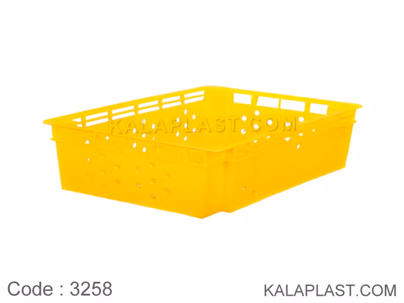 سبد صنعتی پلاستیکی کد 3258