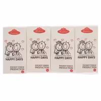 دستمال کاغذی جیبی فانتزی HAPPY DAY